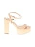 Wild Diva Ivory Tan Sandals Size 8 - photo 1
