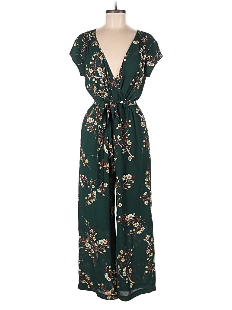 Pre-owned Dr2 Jumpsuit In Green