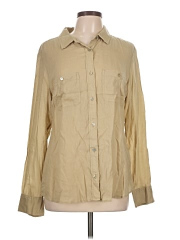 Chambrai Long Sleeve Button-Down Shirt (view 1)