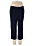 Rafaella Solid Blue Dress Pants Size 18W - photo 1