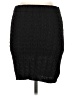 Blāshe Solid Black Casual Skirt Size L - photo 2
