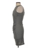 Studio M Solid Gray Cocktail Dress Size XS - photo 5