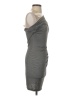 Studio M Solid Gray Cocktail Dress Size XS - photo 4