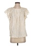 Amadi Ivory Short Sleeve Blouse Size XS - photo 1