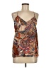 Newbury Kustom 100% Polyester Paisley Brown Sleeveless Blouse Size M - photo 1