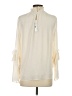 Drew 100% Silk Ivory blouse Size XS - photo 2