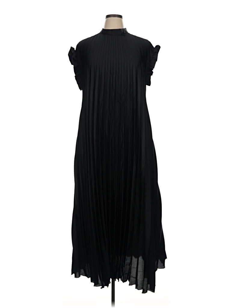 Pre-owned Unbranded Casual Dress In Black