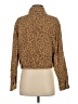 BaeVely 100% Cotton Animal Print Brown Jacket Size S - photo 2