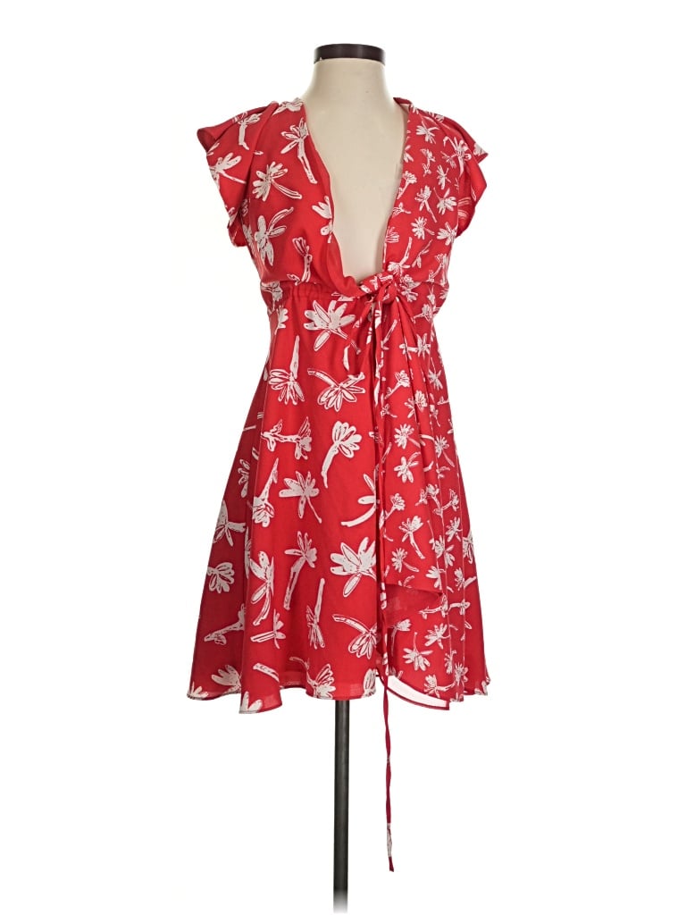 Pre-owned French Connection Cocktail Dress In Red