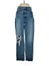 Madewell Hearts Blue Jeans Size 27 waist - photo 1