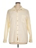 Assorted Brands Solid Ivory Long Sleeve Button-Down Shirt Size XL - photo 1