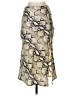 Polly Animal Print Graphic Snake Print Gold Formal Skirt Size 2 - photo 1