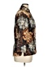 Harve Benard 100% Polyester Floral Brown 3/4 Sleeve Blouse Size XL - photo 4