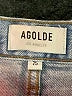 AGOLDE 100% Cotton Hearts Blue Jeans Size 25 waist - photo 6