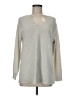 Ella Moss Silver Gray Pullover Sweater Size M - photo 1