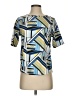 Koret Blue Short Sleeve Blouse Size S - photo 1