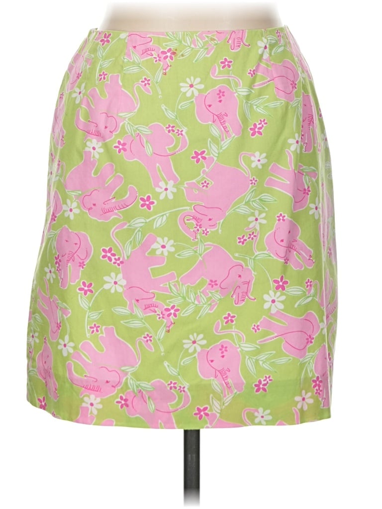 Pre-owned Lilly Pulitzer Casual Skirt In Green