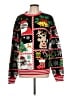 Assorted Brands 100% Acrylic Black Red Pullover Sweater Size L - photo 1