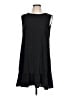Shein Solid Black Casual Dress Size L - photo 1