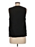 Shein Black Sleeveless Button-Down Shirt Size M - photo 2
