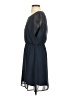 Charming Charlie 100% Polyester Solid Blue Casual Dress Size S - photo 5
