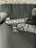Express 100% Polyester Black 3/4 Sleeve Blouse Size L - photo 7