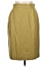 Focus 2000 100% Polyester Solid Tan Casual Skirt Size 10 - photo 1