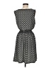 Max Studio Argyle Gray Black Casual Dress Size M - photo 2