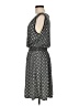 Max Studio Argyle Gray Black Casual Dress Size M - photo 5