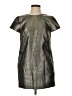 Madewell 100% Polyester Metallic Silver Cocktail Dress Size 0 - photo 1