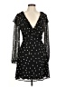 Trixxi 100% Polyester Polka Dots Black Cocktail Dress Size M - photo 1
