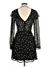Trixxi 100% Polyester Polka Dots Black Cocktail Dress Size M - photo 2