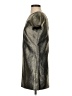 Madewell 100% Polyester Metallic Silver Cocktail Dress Size 0 - photo 5