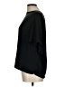 A New Day 100% Polyester Black Short Sleeve Blouse Size L - photo 5