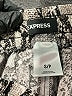 Express 100% Rayon Paisley Ivory Shorts Size S - photo 3