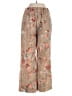 Assorted Brands Floral Tan Casual Pants Size S - photo 2