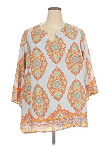 Cynthia Rowley 3/4 Sleeve Blouse (view 1)