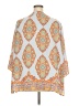 Cynthia Rowley Orange 3/4 Sleeve Blouse Size 3X - photo 2