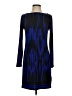 MICHAEL Michael Kors Graphic Blue Cocktail Dress Size S - photo 1