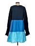 Figue Blue Long Sleeve Blouse Size S - photo 2