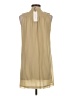 Collective Concepts 100% Polyester Tan Casual Dress Size S - photo 2