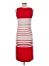 Assorted Brands Stripes Red Casual Dress Size EU (FR) 40 / US 8 - photo 2