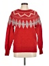 Croft & Barrow Argyle Red Pullover Sweater Size M - photo 1
