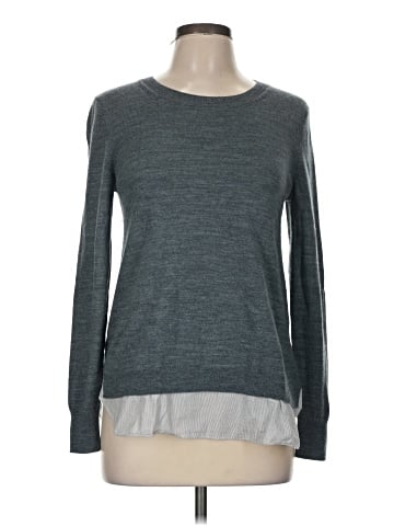 Aqua Pullover Sweater (view 1)
