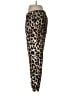 Banana Republic 100% Polyester Animal Print Gold Casual Pants Size M - photo 5