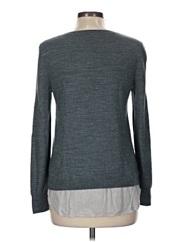 Aqua Pullover Sweater (view 2)