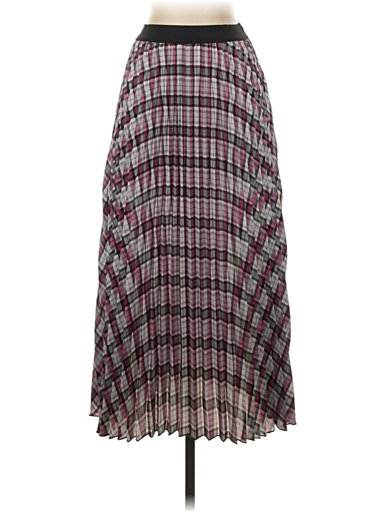 Pre-owned Riley & Rae Casual Skirt In Burgundy