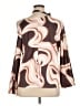 Unbranded Brown 3/4 Sleeve Blouse Size XL - photo 2