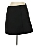 MNG Solid Black Casual Skirt Size S - photo 1