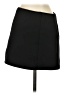 MNG Solid Black Casual Skirt Size S - photo 2